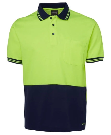 Picture of JB's Wear, HV S/S Cotton Back Polo